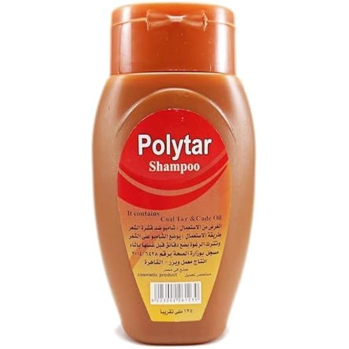 Polytar Shampoo Hair Anti Dandruff Scalp Cleanser Itching Eczema Psoriasis Lice Hair Skin Protection ShowerCare (2 Packages) - Image 2